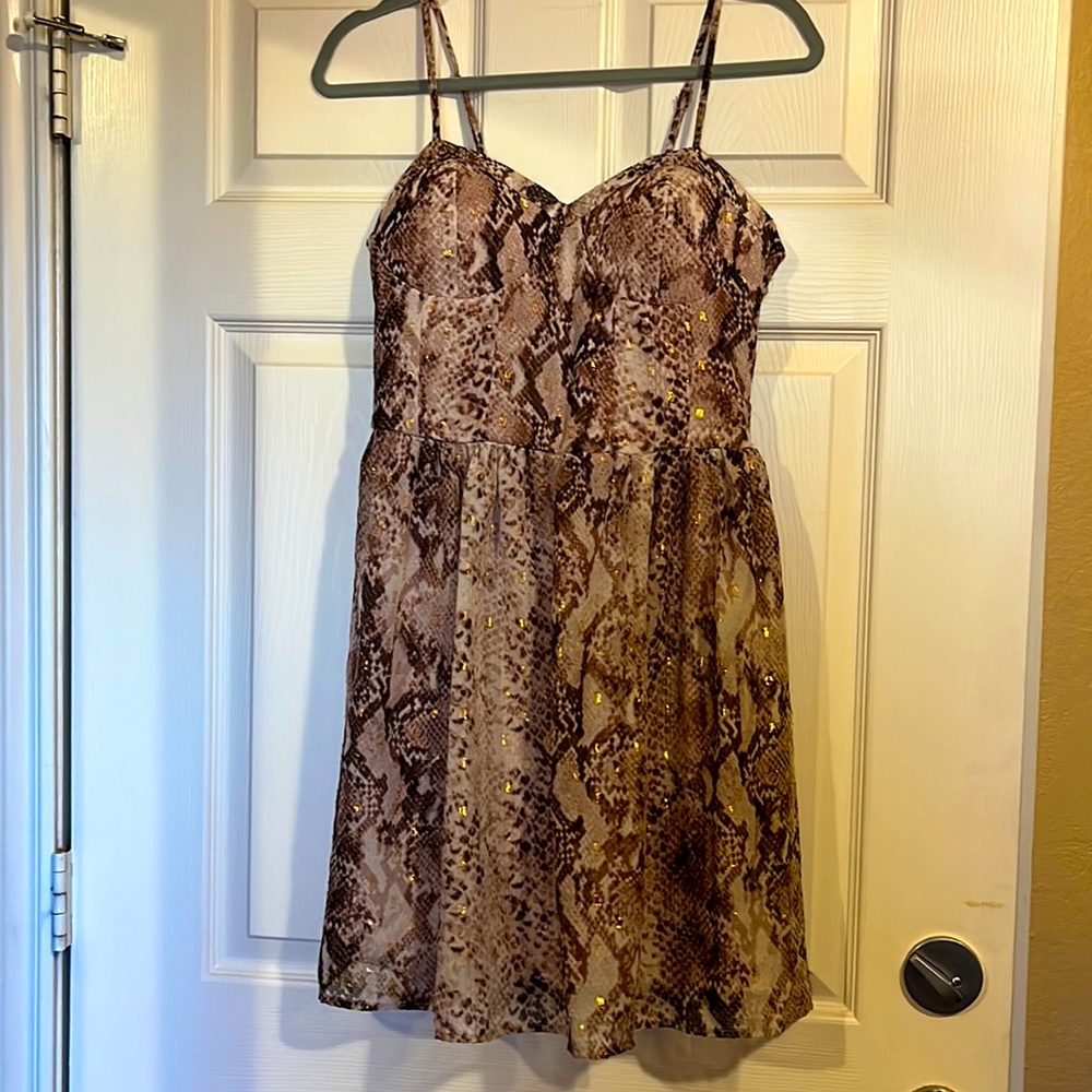 Snake Skin Dress, Size M